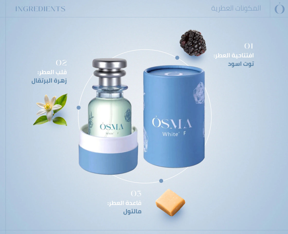 White F Perfume 75ML