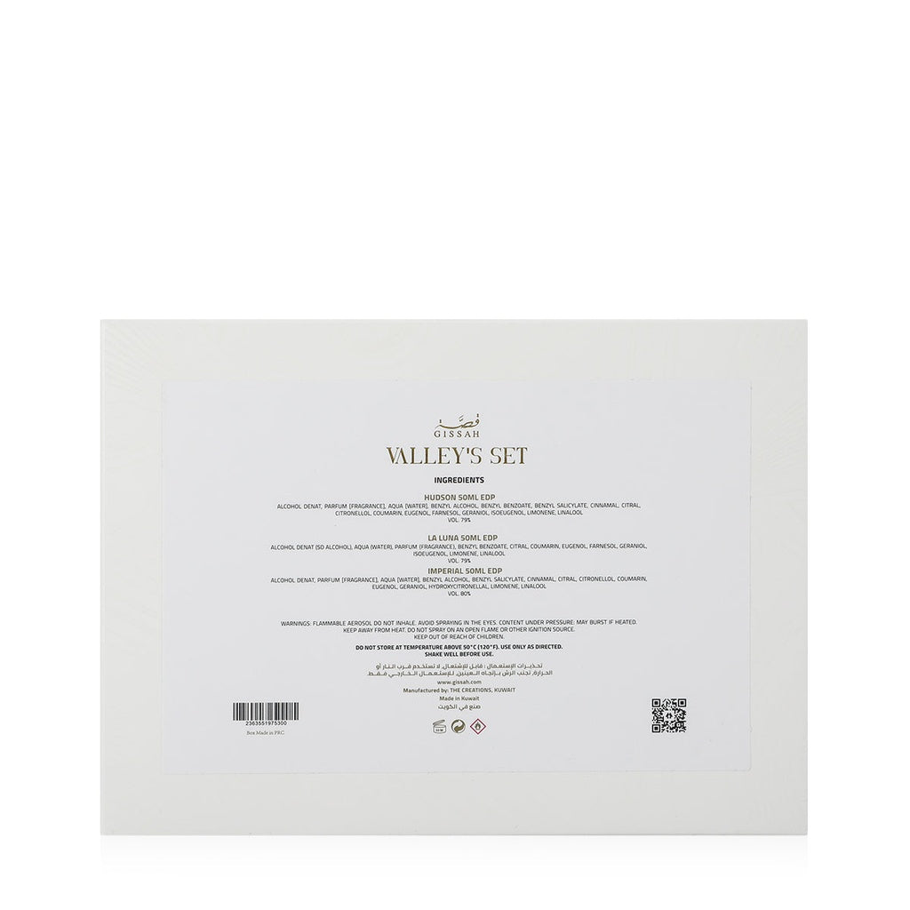 Valley's Set - 3X50Ml