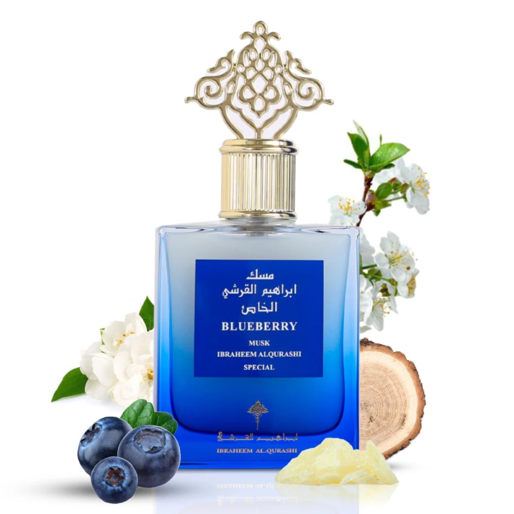BLUEBERRY MUSK IBRAHEEM ALQURASHI SPECIAL-مسك التوت الأزرق