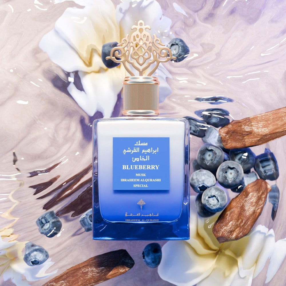 BLUEBERRY MUSK IBRAHEEM ALQURASHI SPECIAL-مسك التوت الأزرق