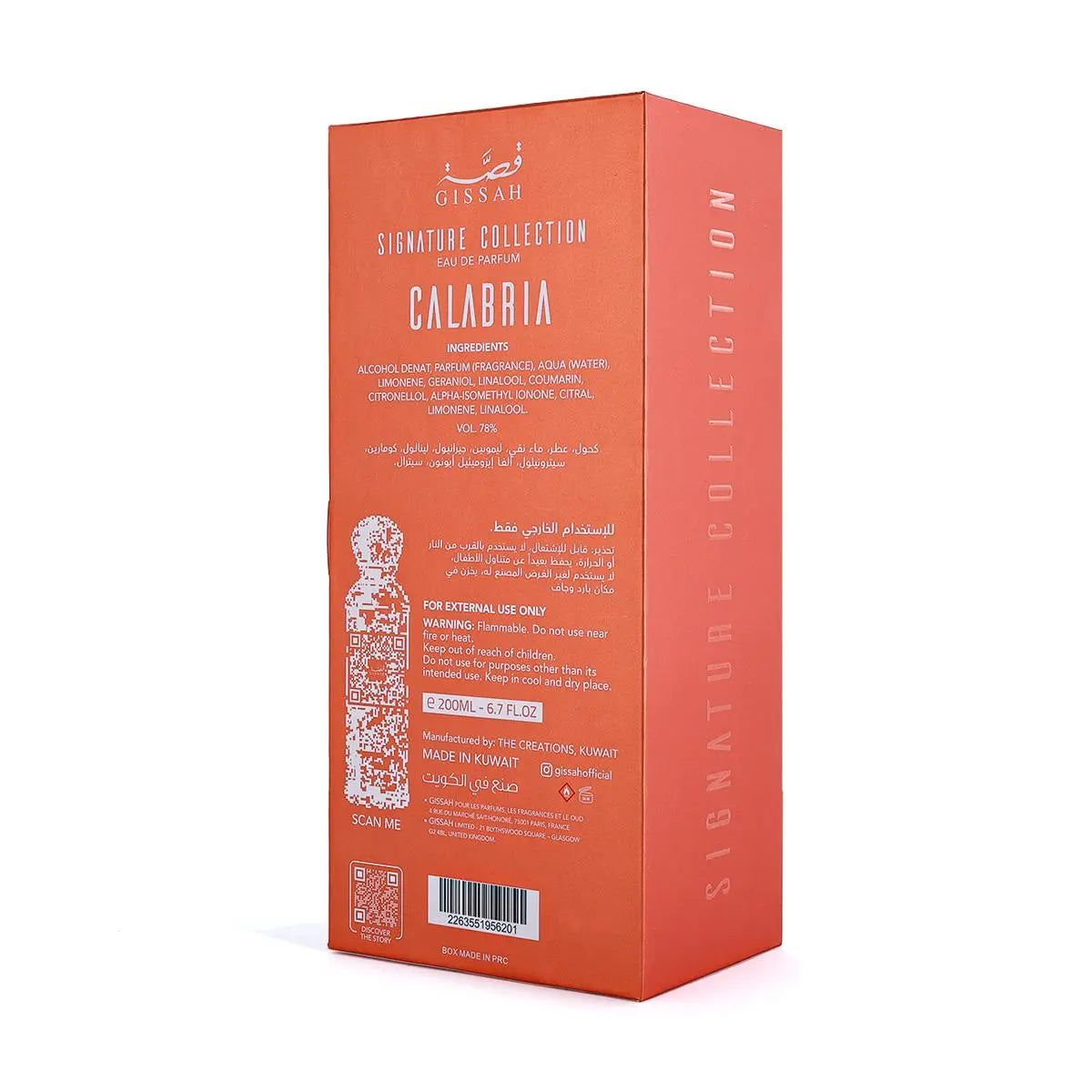 Calabria by Gissah 200ML