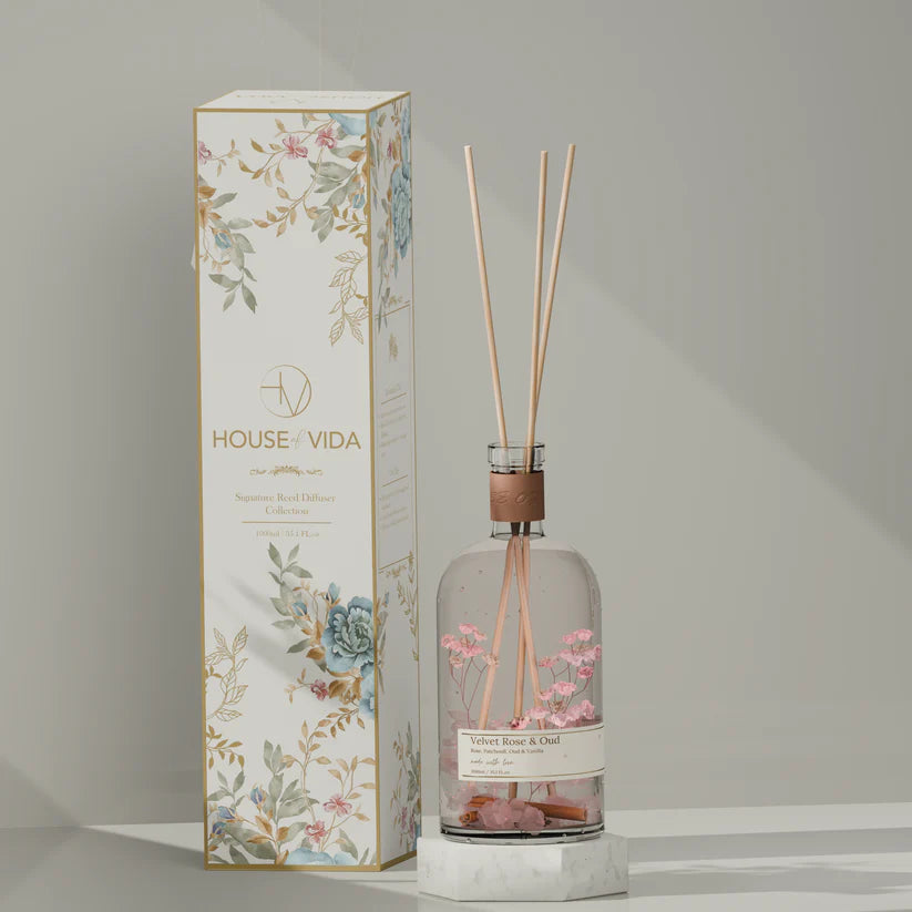 Velvet Rose & Oud 1L Reed Diffuser