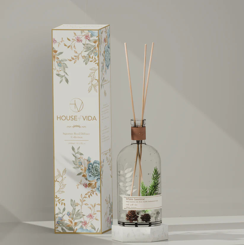 White Jasmine 1L Reed Diffuser