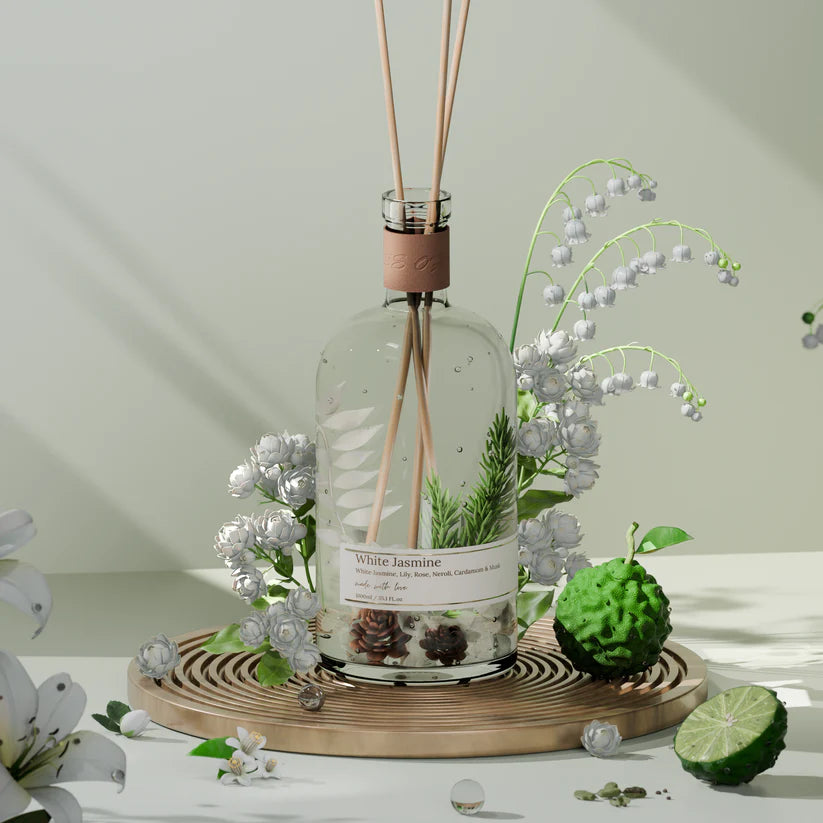 White Jasmine 1L Reed Diffuser