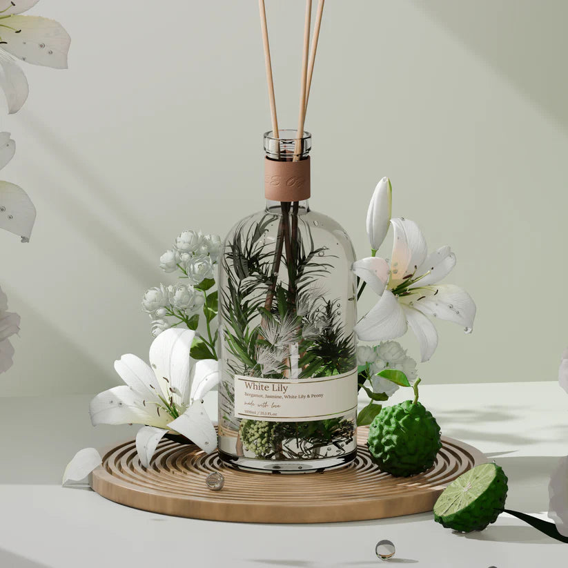 White Lily 1L Reed Diffuser